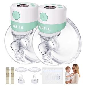 Sealed S12 Double Wearable Breast
Pumps Hands Free Quiet 2 Pump
Modes 9 Levels